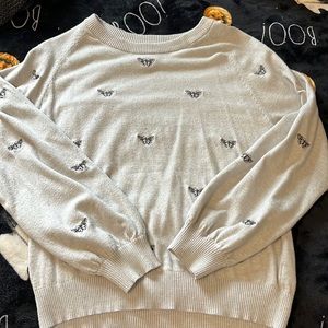 Butterfly sweater